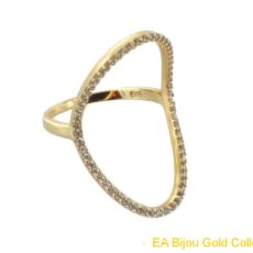 Ring Omikron aus Gelbgold